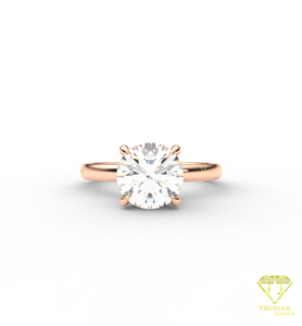 Anillo de Compromiso de Moissanita al por Mayor para Joyería Nupcial, Celebraciones de Boda y Regalos, Disponible al Mejor Precio - Product Image 1