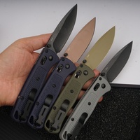 Couteau pliant BM535 B-u-g o-ut, manche en fibre de nylon, lame en acier inoxydable, outil de survie et de camping EDC, livraison rapide aux États-Unis, ODM