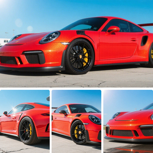 Phim dán trang trí xe hơi, chất liệu vinyl, màu mờ kim loại mạ crôm, tự dính, giá sỉ từ nhà máy - Product Image 5