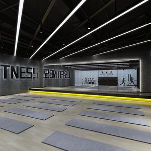 Tùy chỉnh Anti-Glare chiếu sáng thương mại trang trí siêu thị văn phòng Treo Nhôm Mặt dây dẫn linkable tuyến tính đèn - Product Image 3