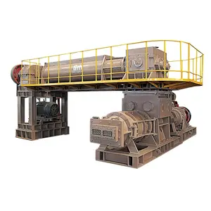 Máquina para fabricação de tijolos de argila, máquina automática para fabricação de tijolos de cimento, construção civil global 11000 30-63, Uzbequistão