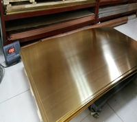 Plaque en laiton ASTM C26000, plaque en laiton C28000, H62, H65, H70, épaisseur 3 mm