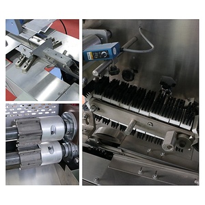 Tự động <span class=keywords><strong>Lollipop</strong></span> Gói máy đóng gói túi nhỏ Kẹo cứng bóng phẳng Vòng <span class=keywords><strong>Lollipop</strong></span> dòng chảy bao bì máy bao bì - Product Image 4