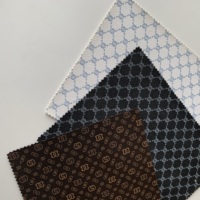 Cuir synthétique PU imprimé classique pour chaussures, sacs, portefeuilles, fabrication de bijoux et de bandeaux pour cheveux