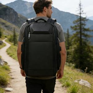 Zaino da Escursionismo di Grande Capacità, Borsa da Viaggio Impermeabile con Tasche Organizzate per Campeggio e <span class=keywords><strong>Trekking</strong></span> - Product Image 5