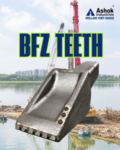 Ashok Industries BFZ Black Earth <b>Auger</b> Cutting Teeth for <b>Drilling</b> Equipment with 6000 Working Pressure and 450 Knm Max Torque - Product Image 5