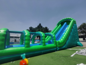 Thương mại 40ft cao lớn PVC <span class=keywords><strong>Inflatable</strong></span> trượt nước với hồ bơi tùy chỉnh kích thước cho trẻ em ngoài trời/hồ bơi giải trí - Product Image 3