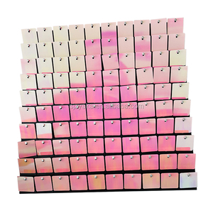 Gold Shimmer Sequin Wall <strong>Panel</strong> Board for Wedding Backdrop Decoration - Product Image 5