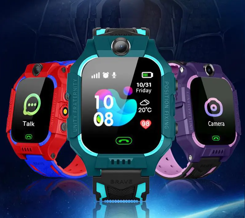 Hot Koop Q19 Smart Horloge Lbs Tracker Camera Kinderen Digitale Mobiele Telefoon Voice Chat Z6 Smart Horloge Waterdicht Kid Smart horloge