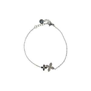 Fashion Charm <b>Bracelet</b> 316L Stainless Steel PVD Gold Plating Sustainable Resistant Flower Design - Product Image 1