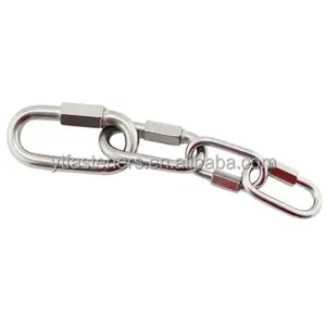 Carbon Steel Fasteners DIN 5299 Spring Carabiner Zinc Plated Snap Hook