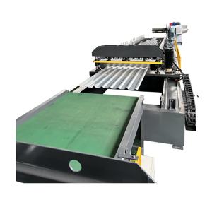 Haute vitesse 40 m min aucun arrêt coupe 1219 rouleau <span class=keywords><strong>de</strong></span> feuille <span class=keywords><strong>de</strong></span> toiture en métal formant la machine tuile <span class=keywords><strong>de</strong></span> <span class=keywords><strong>toit</strong></span> faisant la machine avec des boîtes <span class=keywords><strong>de</strong></span> vitesse - Product Image 1