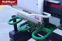 Machine à broder HoliHope à tête unique, grande surface 400x500mm, pour casquettes et t-shirts, avec télécommande sans fil