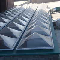 Fenêtres de toit en verre de lucarne de maison sur mesure Lucarnes électriques Grand atelier Lucarnes de toit coulissantes pliantes