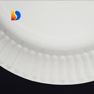 <strong>Small</strong> Disposable <strong>Paper</strong> <strong>Plates</strong> for Food Serving Party Supplies - Product Image 2