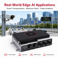 Ordinateur industriel embarqué Jetson AGX Orin Edge AI 200 275 TOPS avec 6 ports LAN pour l'analyse vidéo des villes intelligentes