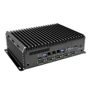 4 Lan Mini Doos Computer Netwerk Firewall Server Hoge Kwaliteit Industriële Computer Doos