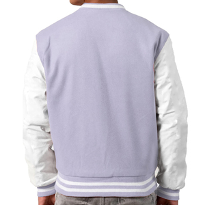 Chaqueta Varsity Clásica Informal para Hombre, Cuello Alto, Logotipo Personalizado Bordado, Diseño Personalizado, Ropa al por Mayor - Product Image 4