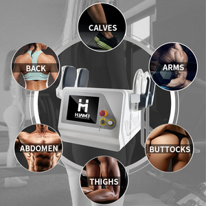 Terbaru 4 pegangan portabel Ems pijat tubuh memahat mesin pembentuk tubuh membentuk tubuh mesin stimulasi otot elektronik - Product Image 4