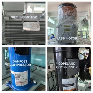 Refroidisseur d'eau de purification médicale industrielle Unité de refroidisseurs refroidis à l'eau de <span class=keywords><strong>mer</strong></span> HVAC avec moteur central et climatiseur moteur - Product Image 5