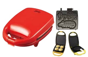 Dmwd — Machine à gâteau électrique, four automatique pour le pain, Sandwich, gaufre, biscuit aux noisettes, <span class=keywords><strong>noix</strong></span>, grille-pain pour le petit-déjeuner - Product Image 2