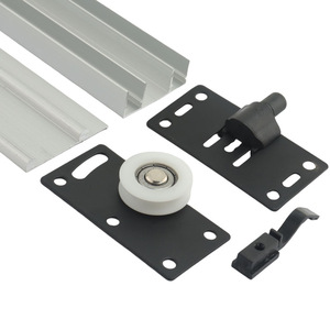 Riel Deslizante Xinshengfa de Aleación de Aluminio para Puertas de Armario con Dispositivo Limitador y Funcionamiento Silencioso - Product Image 2