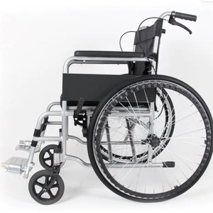 Fauteuil roulant manuel pliable WISHMED avec siège toilette pour personnes âgées, aide à la mobilité - Product Image 2