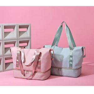 <span class=keywords><strong>Sac</strong></span> <span class=keywords><strong>de</strong></span> voyage extensible pour <span class=keywords><strong>femme</strong></span>, grande capacité, imperméable, en Oxford, pour le <span class=keywords><strong>sport</strong></span> et le fitness - Product Image 2