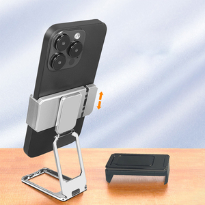 Support de boucle à double anneau ultra-mince personnalisé support pliant rotatif à 360 degrés support de téléphone pince arrière magnétique boîte portable - Product Image 4