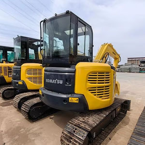 Mini-excavatrice d'occasion Komatsu PC50 de haute qualité, 5 tonnes, petite excavatrice d'occasion d'origine japonaise, certifiée CE, avec accessoire tarière. - Product Image 1