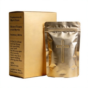Catholic <b>Church</b> Liturgical 100% Natural Frankincense & Myrrh Resin 100 Grams All-Season Fragrance for Mass Prayer Thurible Use - Product Image 1