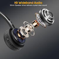 Auriculares USB ENC para Call Center con Micrófono con Cancelación de Ruido para Oficina, Call Center, Zoom, Teams, Compatible con PC, Mac, Windows