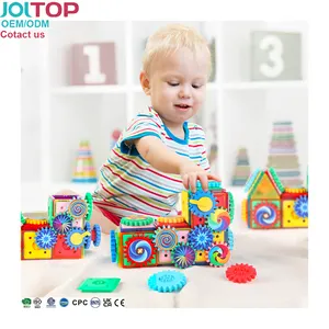 science baby building blocks diy ring fidget zhejiang educational magnet kids material gears Magnetic toys