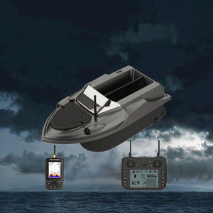 Nouveau <span class=keywords><strong>bateau</strong></span> à appât de pêche RC <span class=keywords><strong>Flytec</strong></span> V080 avec GPS, détecteur de poissons, 180 points, distance de contrôle de 800 m, vitesse de 15 km/h, capacité de charge de 3 kg, croisière - Product Image 3