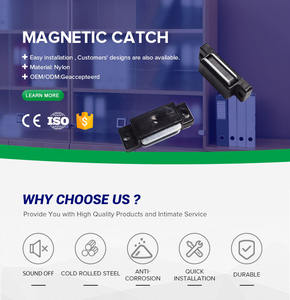 Aimants d'armoire en plastique modernes <span class=keywords><strong>pour</strong></span> cuisine <span class=keywords><strong>placard</strong></span> meubles <span class=keywords><strong>placard</strong></span> matériel tiroir <span class=keywords><strong>fermeture</strong></span> magnétique loquet de <span class=keywords><strong>porte</strong></span> loquet - Product Image 6