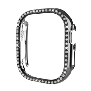 Funda protectora para <span class=keywords><strong>Apple</strong></span> <span class=keywords><strong>Watch</strong></span> Ultra de 49mm, carcasa hueca ostentosa para iwatch series <span class=keywords><strong>8</strong></span> ultra Diamond, parachoques - Product Image 4
