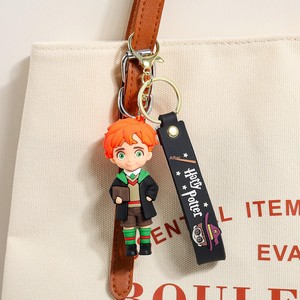 Llavero de Silicona 3D con Diseño de Dibujos Animados, Llavero de PVC de <span class=keywords><strong>Harry</strong></span> <span class=keywords><strong>Potter</strong></span>, Libro Mágico, Decoración para Mochilas de Mujer - Product Image 4