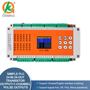 Oshangming PLC เอาต์พุต24อินพุตเอาต์พุต24เอาต์พุตพร้อม RS485ซอฟต์แวร์ Modbus RTU - Product Image 2