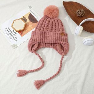 Bonnet en tricot torsadé 100 % acrylique pour l'hiver, décontracté, chaud, idéal pour l'extérieur par temps froid, vente en gros - Product Image 6