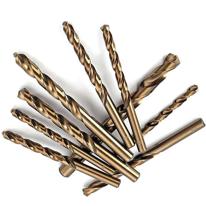 Drill America 9/16 In. High Speed Steel Black And Gold Reduced Shank Twist Drill Bit With 3/8 In. Shank KFDRSD3/8X9/16 - The Home Depot