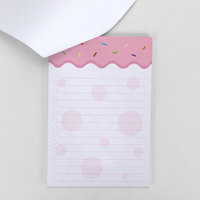 Carnets de dessin animé mignons de conception créative multicolore Offre Spéciale pour la papeterie de bureau de feuilles mobiles d'école