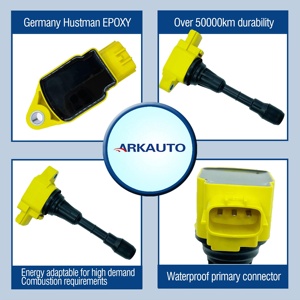 Bobine d'allumage ARKAUTO PERFORMANCE 22448-EY00A UF617 C1731 pour NISSAN 370Z INFINITI G37S M37 G37 FX37 G37 3.7 V6 VQ37HR - Product Image 2