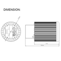Projecteurs LED profilés 70W, fabricant OEM - Corps en alliage d'aluminium couleur RGB, contrôle DMX512, CRI élevé 90, indice de protection IP20, personnalisable