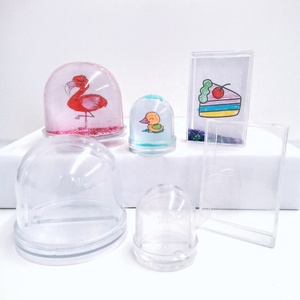 ชุดงานฝีมือเด็ก DIY - ของเล่นวันขอบคุณพระเจ้าขนาด 5*5*6 ซม. ทำลูกโลกหิมะของคุณเอง วัสดุพลาสติก PS เสริมสร้างความคิดสร้างสรรค์ มาพร้อมถุง - Product Image 4