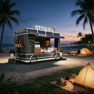 Affordable food truck <b>trailers</b> suitable for mobile catering businesses; customizable food truck <b>trailers</b> are available. - Product Image 1