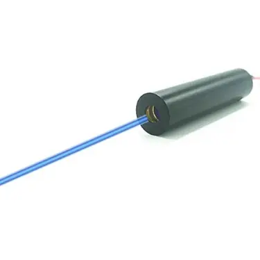 Industri D12x40mm Daya Tinggi 450nm 405nm Lensa Kaca Biru Violet Dot Modul Laser untuk Senjata Laser Pemandangan 10MW 50MW 100MW 200MW