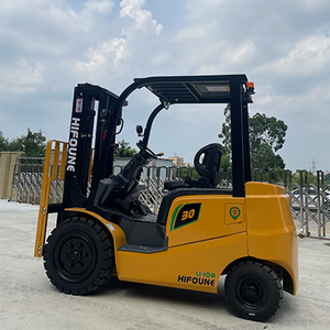 Carretilla elevadora eléctrica diésel de <span class=keywords><strong>3</strong></span> toneladas al mejor precio con piezas de abrazadera de fardo 6m altura de elevación 4,5 m neumáticos - Product Image 6