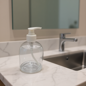 MNJ 500Ml Transparent Soap Dispenser Pump Bottle Liquid Soap Container 12Pcs Pack - Product Image 2