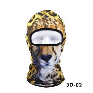 Máscara Deportiva 3D Unisex para Ciclismo y Pesca, Protección Facial Contra el Viento, Poliéster, Protección Solar, Máscara para el Frío - Product Image 3