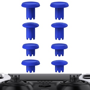 Blue 4 Heights 3 Surfaces Grips ThumbsGear Interchangeable Thumbsticks Analog Thumb Sticks Caps for PS5 <b>Edge</b> Controller - Product Image 1